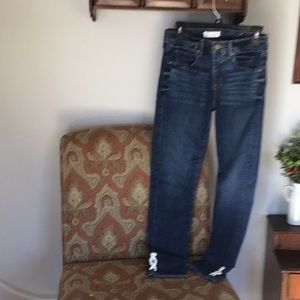 Loft slim pocket jeans